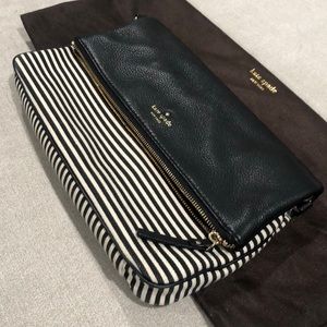 Kate Spade Striped Leather Crossbody
